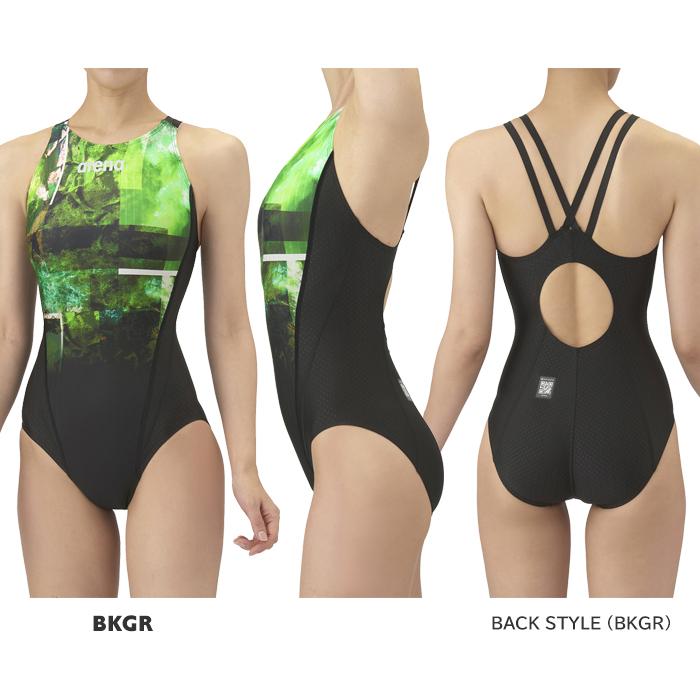 アリーナ（arena） FINA承認 レディース 競泳水着 AS5FRC56L : 水泳