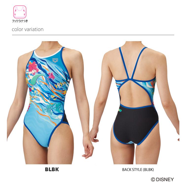アリーナ（arena） レディース 競泳練習用水着 DISNEY ディズニー