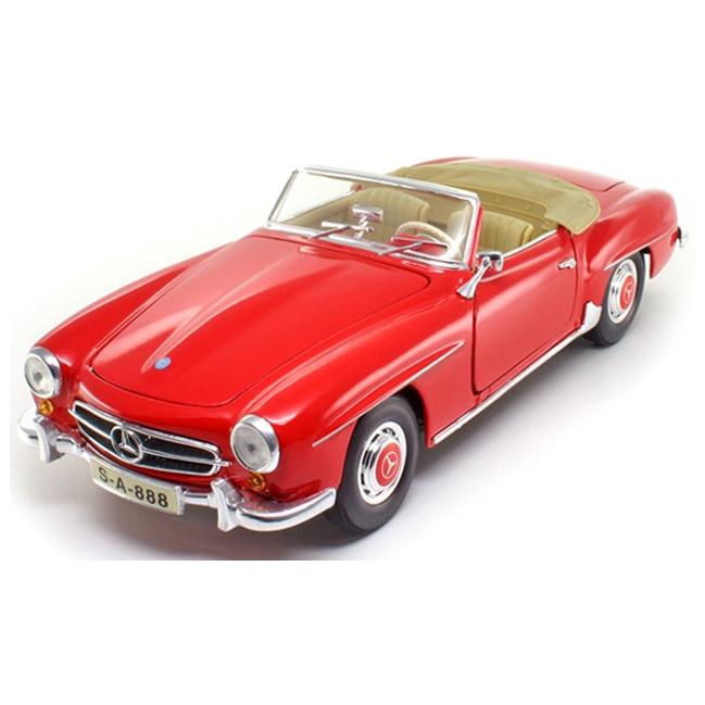 マイスト ミニカー 1955 MERCEDES BENZ 190SL 1/18 maisto red