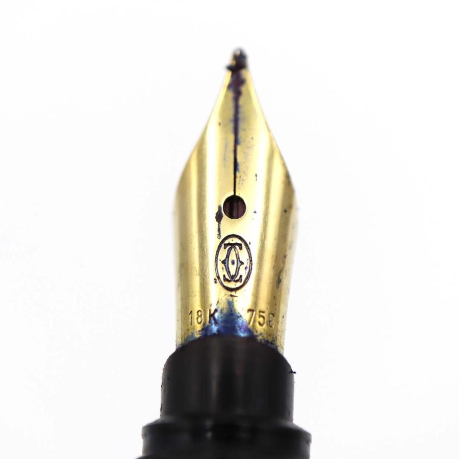 質屋 Cartier カルティエ 万年筆 トリニティ 18K 750 ゴールド 文房具