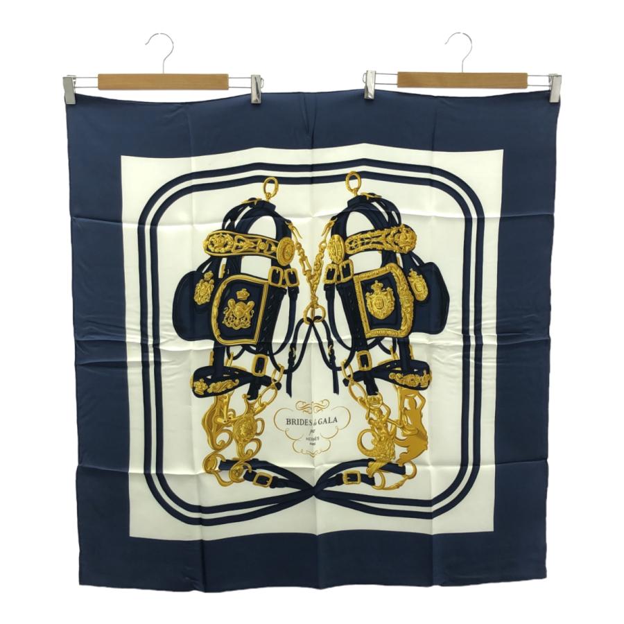 質屋 HERMES エルメス カレ90 BRIDES de GALA 式典用馬靭 スカーフ