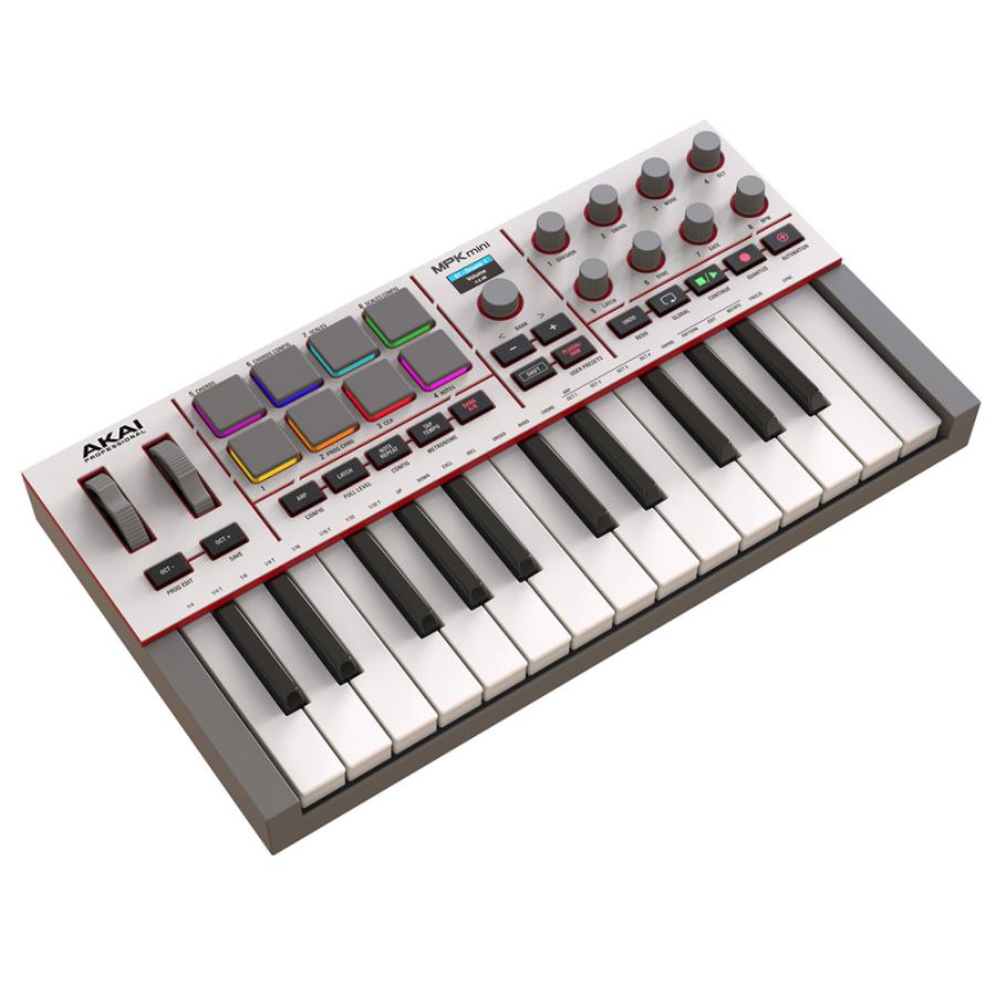 AKAI アカイ MPK mini 4 Grey グレー 25鍵 MIDIキーボード MIDI