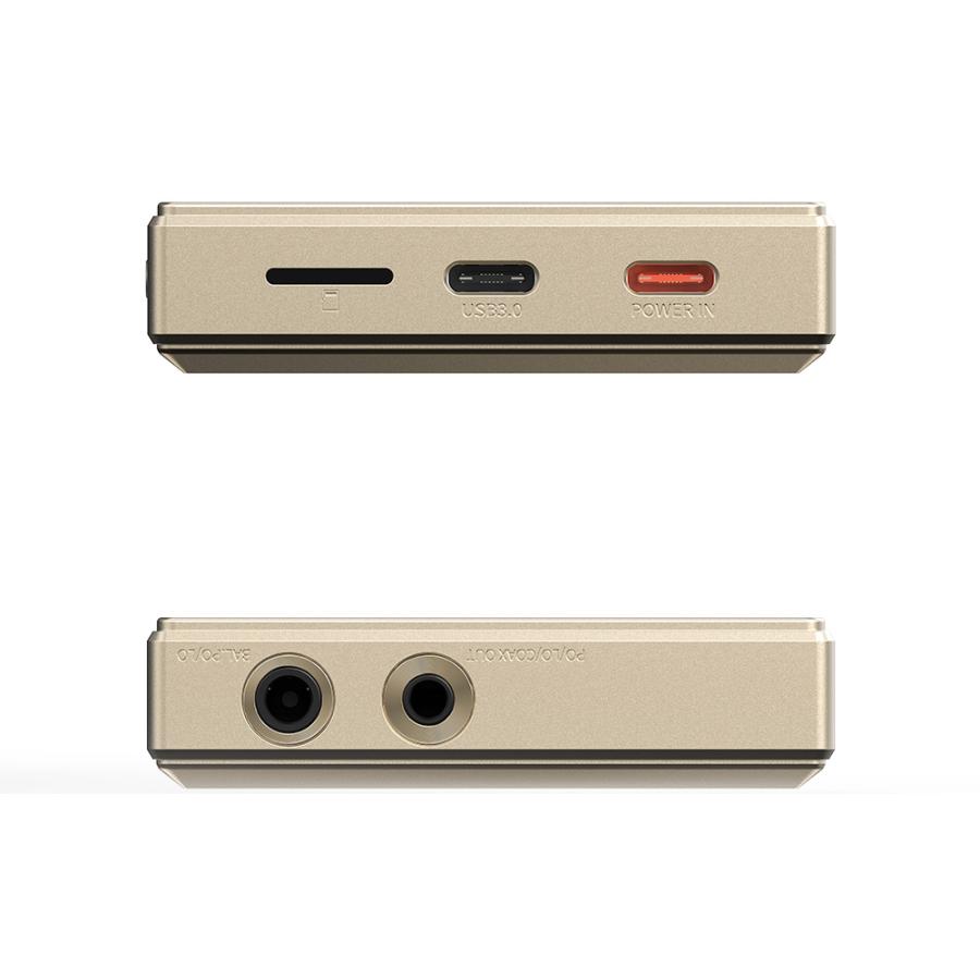 FIIO デジタルオーディオプレーヤー M21 ゴールド + 専用レザーケース