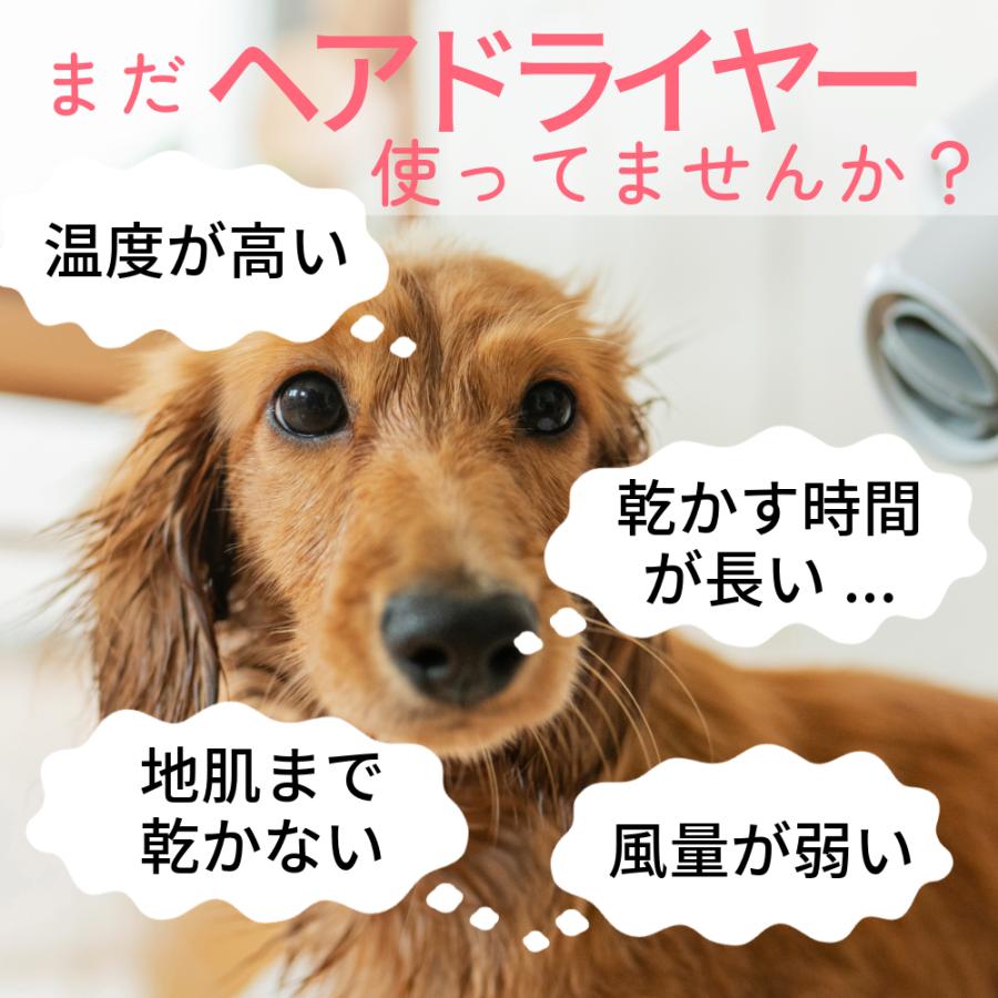 DogOne製 超強風 速乾 ペット用ドライヤー ブロワー 温風も出る 大風量