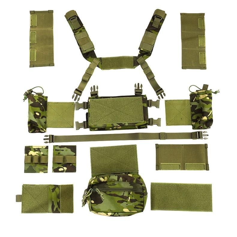 スピリタスtype マイクロチェストリグ 9点set 5.56＆7.62mm＆ピストル