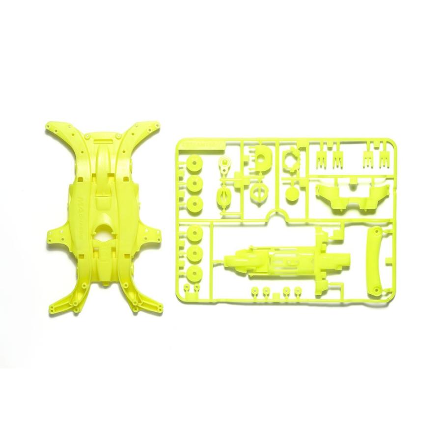 ミニ四駆 タミヤ 95495 MA蛍光カラーシャーシセット （イエロー） : グ