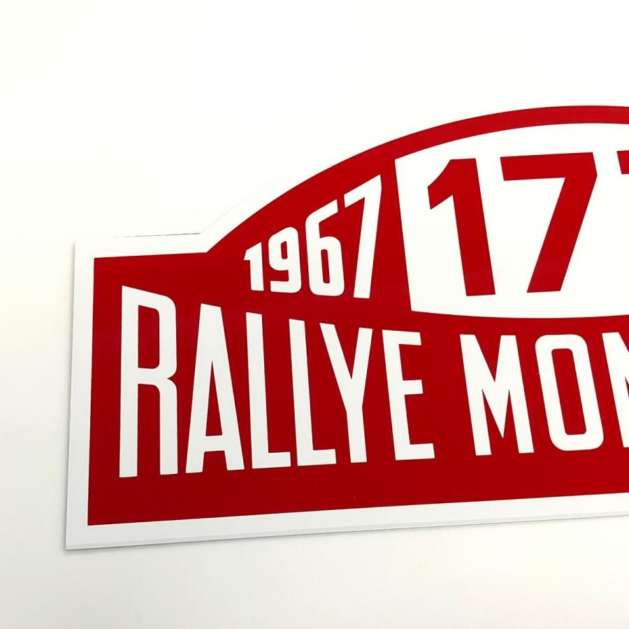 近日入荷 モンテカルロラリーゼッケンプレート・177 : ミニマルヤマ