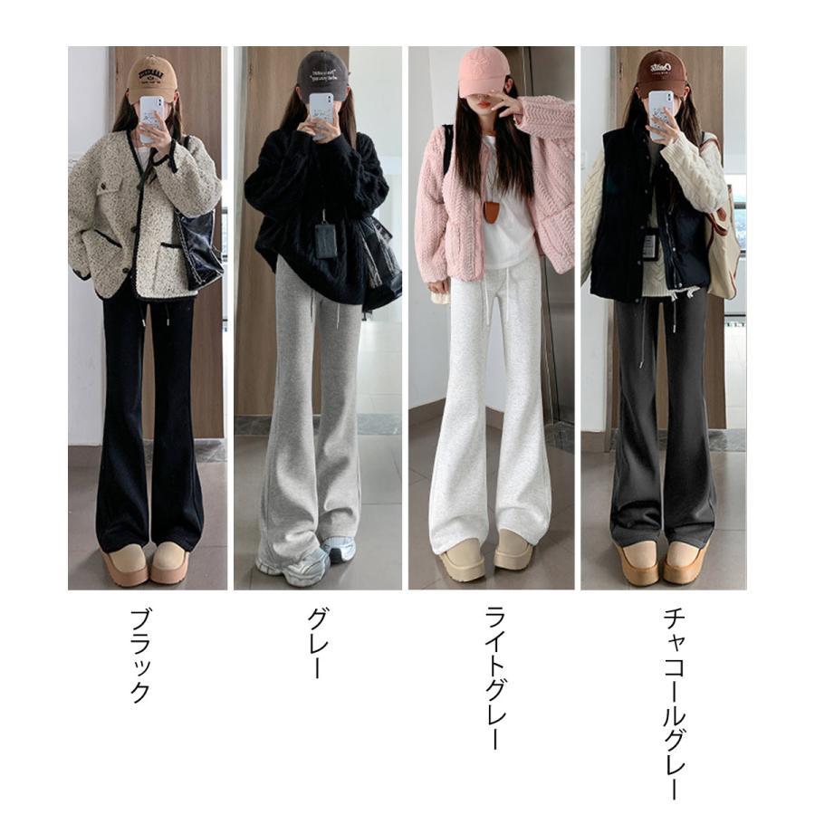 miniministore（ミニミニストア） スウェットパンツ 裏起毛フレア