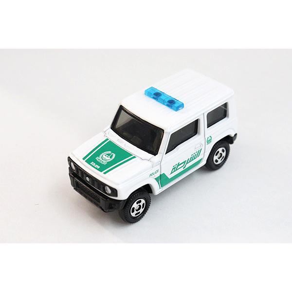 トミカ イオン特注 54 スズキ ジムニー ドバイ警察仕様 : ミニカー