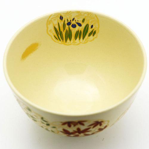 抹茶茶碗 花丸 通年物 茶の湯 お稽古用 茶道具 陶磁器 茶の湯用品 抹茶