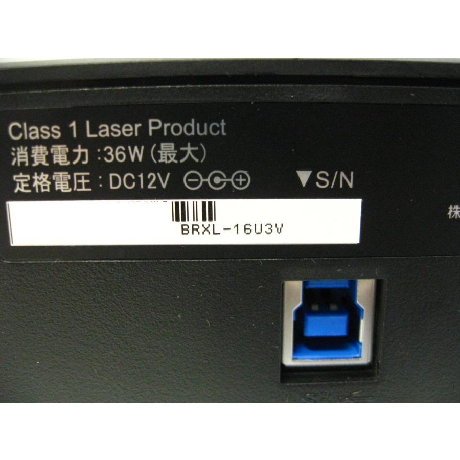 ▽Buffalo BRXL-16U3V 外付ブルーレイドライブ USB3.0/2.0接続 中古