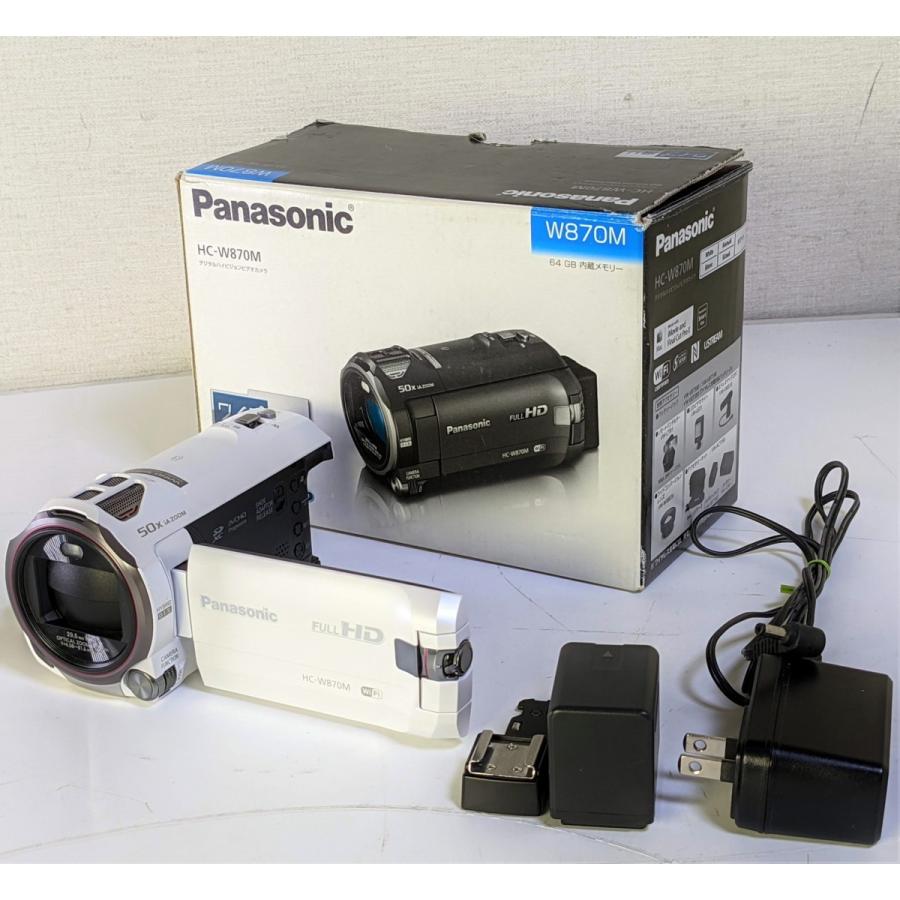 中古 傷あり パナソニック HC-W870M ビデオカメラ