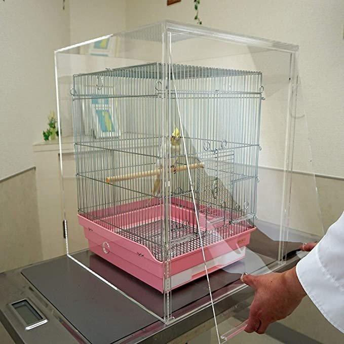 アクリルバードケージ HOEI 465パラキート鳥かご用 アクリルケージ