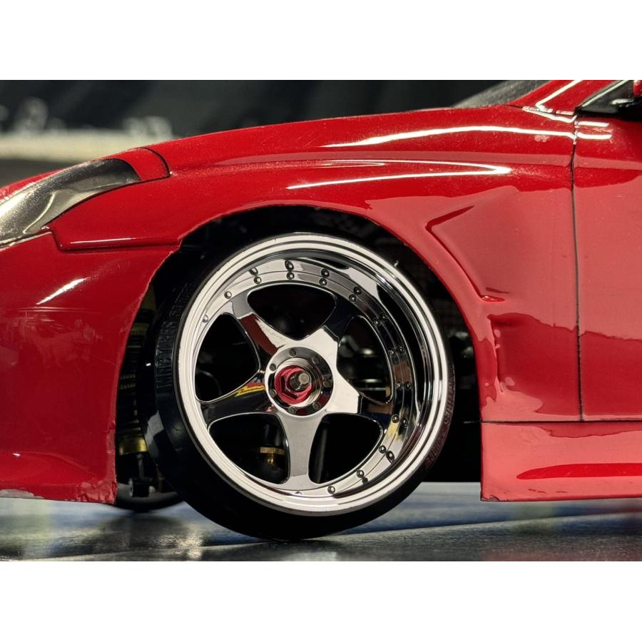 大径タイヤ・ホイールセット Type2 offset9 54mm 4本 銀メッキ : MRC