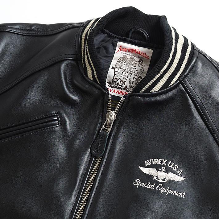 AVIREX（アヴィレックス） アビレックス レザージャケット 羊革