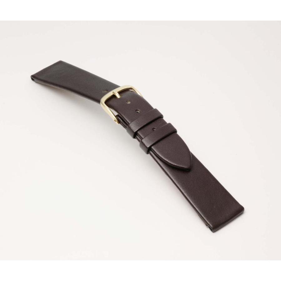 BAMBI（バンビ） 時計ベルト 牛革 ノーステッチ クラシック