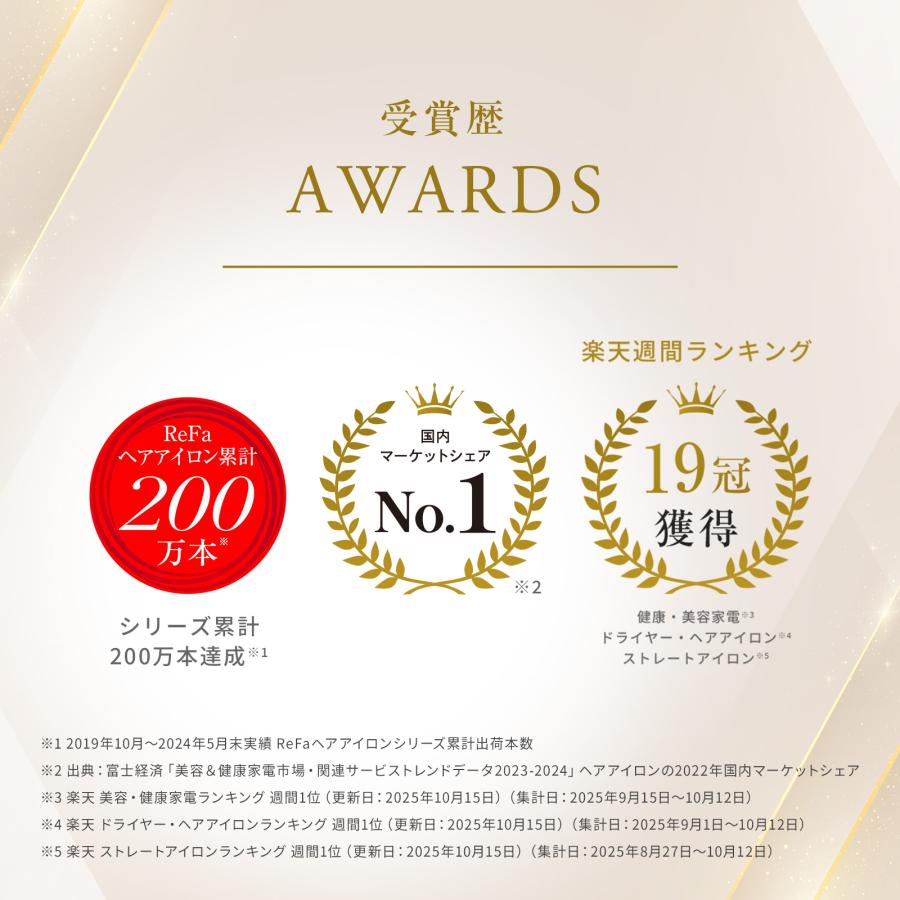 ReFa（リファ） リファストレートアイロン プロ 延長保証書 セット