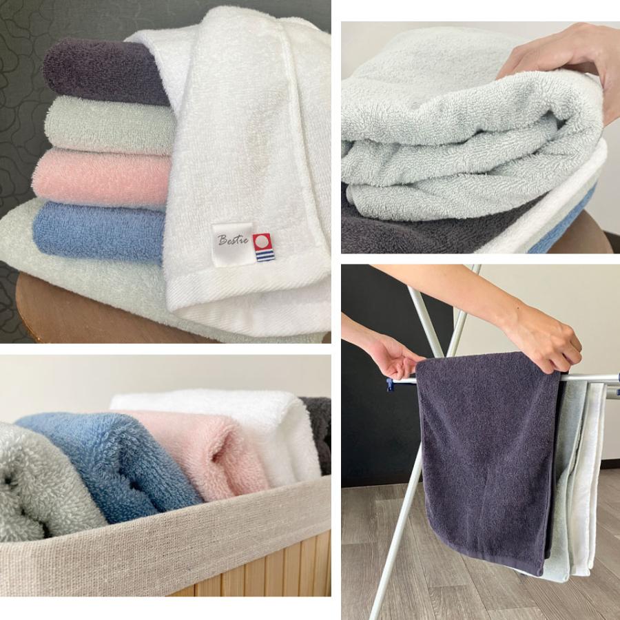 今治タオル（imabari towel） バスタオル 2枚セット Bestie 60×120cm