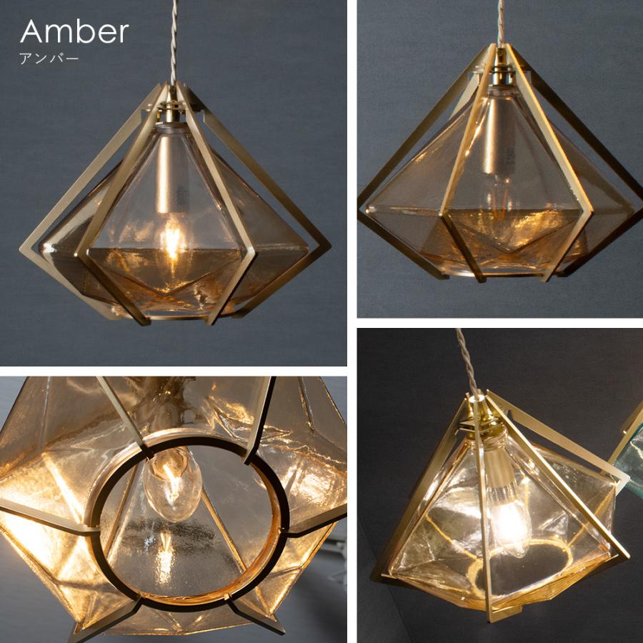 ペンダントライト ガラス おしゃれ LED 人気 長さ調整 ダイヤモンド