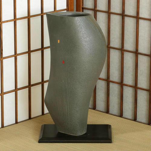 花器 フラワーベース 花入 大型花器 陶芸家・田中信彦氏 花器フラワー