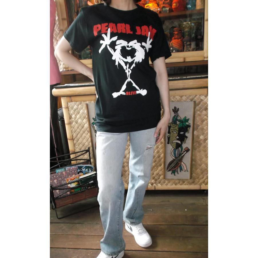 PEARL JAMパールジャムaliveアライブ Tシャツ トラヴィススコット