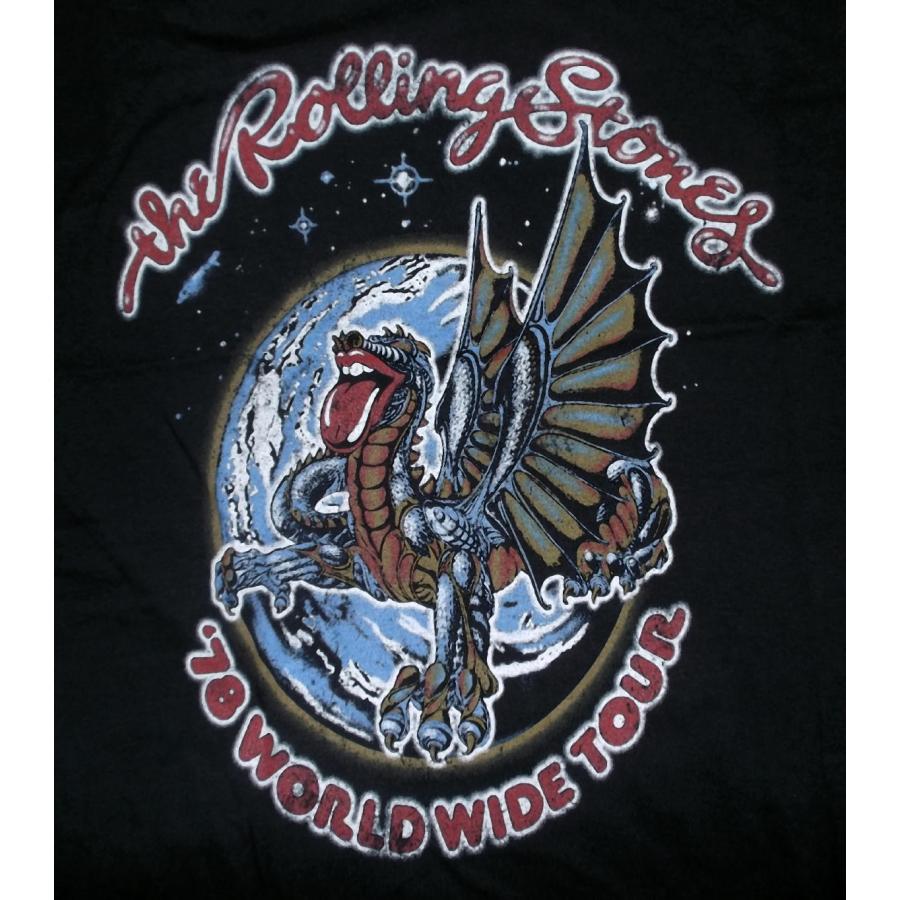 ROCK OFF ローリング ストーンズ Tシャツ Rolling Stones Dragon 78