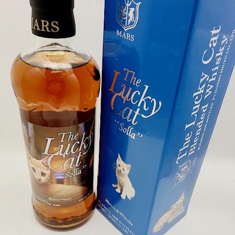 マルスウイスキー The Lucky Cat Solla 43度 700ml 猫好きウイスキー