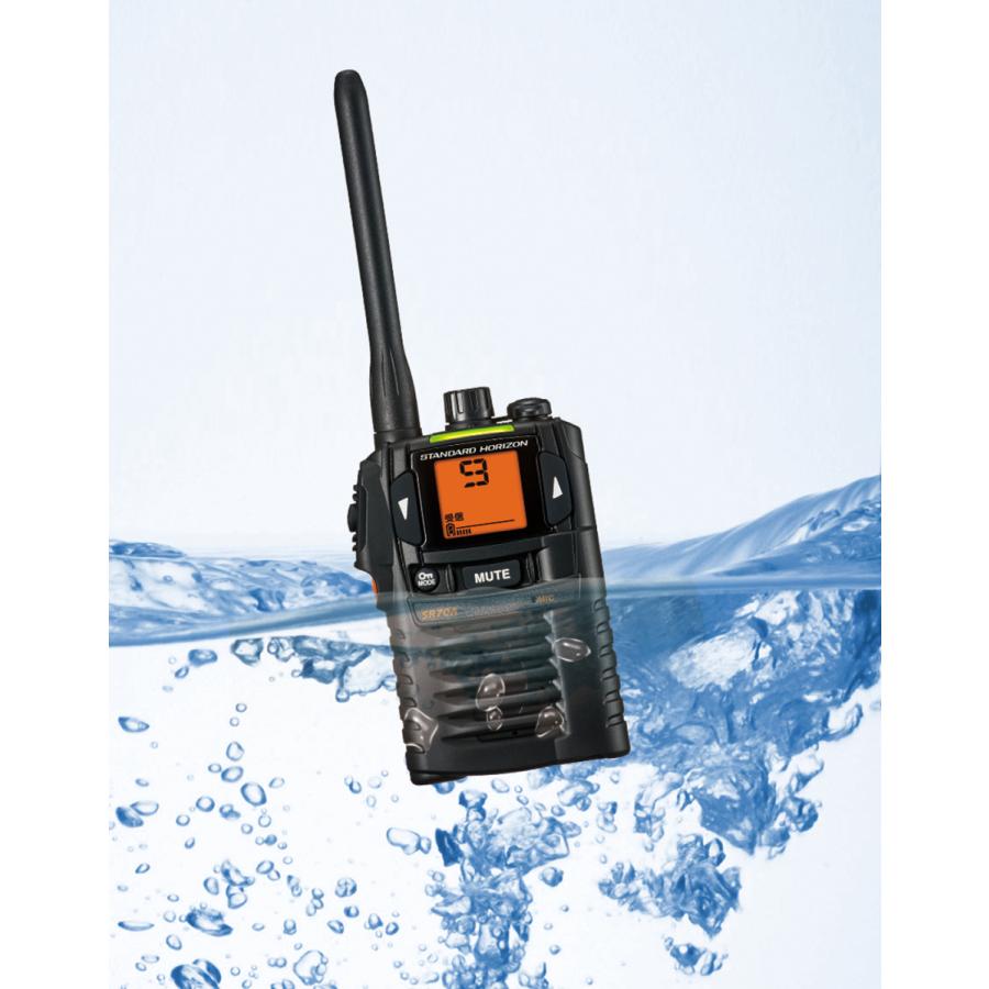 八重洲無線 スタンダードホライゾン SR-70A ブラック 5台セット 特定小