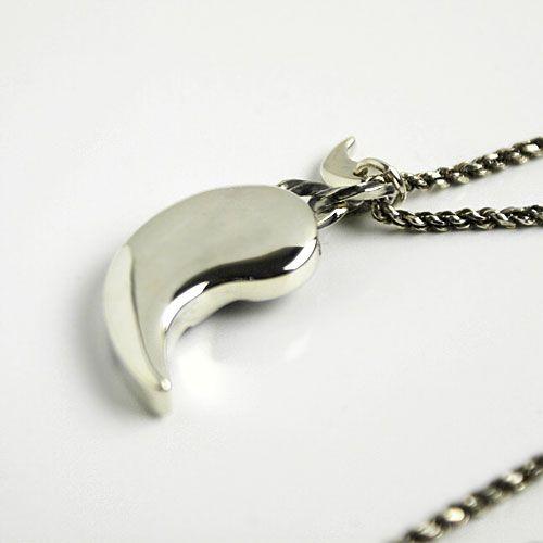 シルバーネックレス 勾玉ペンダントトップ チェーン別売り 三種の神器