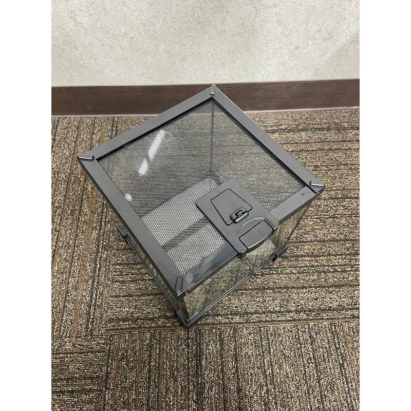 爬虫類 飼育ケース 20×20×20 ガラス 昆虫飼育ケース クモ サソリ