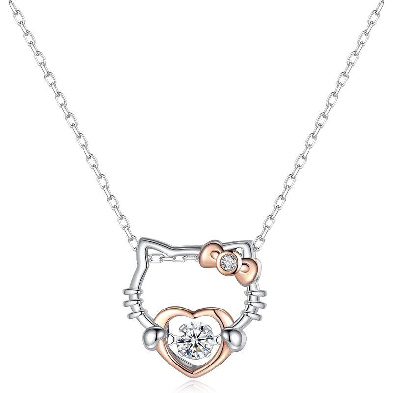 Z.Angie 猫 ネコ ネックレス ハローキティネックレス レディース