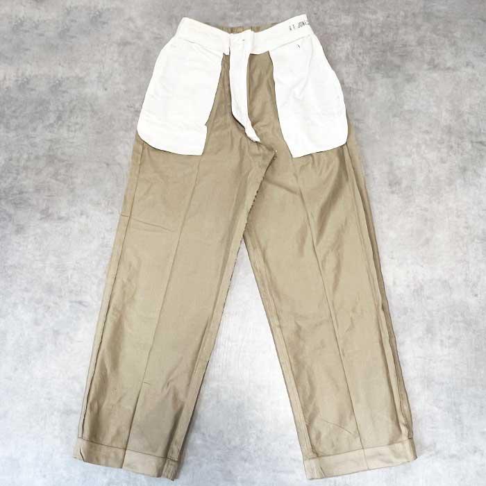 60's U.S.ARMY Chino Trousers W/72cm 60年代 チノトラウザーズ