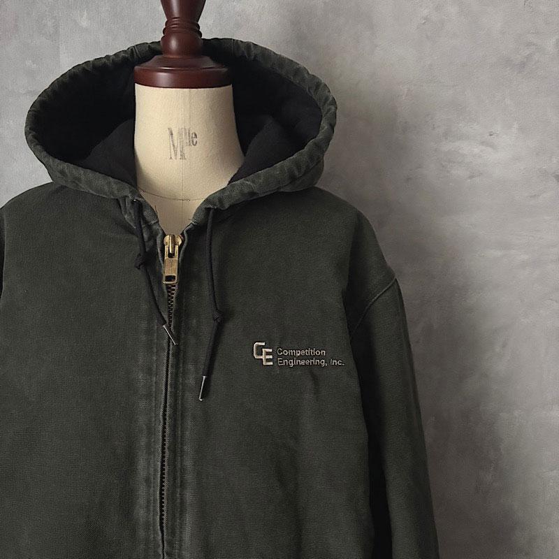 00'S CARHARTT ACTIVE JACKET M/GREEN 00年代 カーハート アクティブ