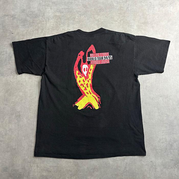 90'S Rolling Stones Voodoo Lounge Tour T-Shirt Made in USA XL