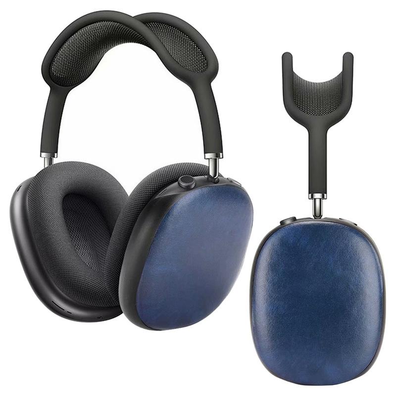 AirPods Max ケース ヘッドフォン カバー（ レザーカバー×星スタッズ