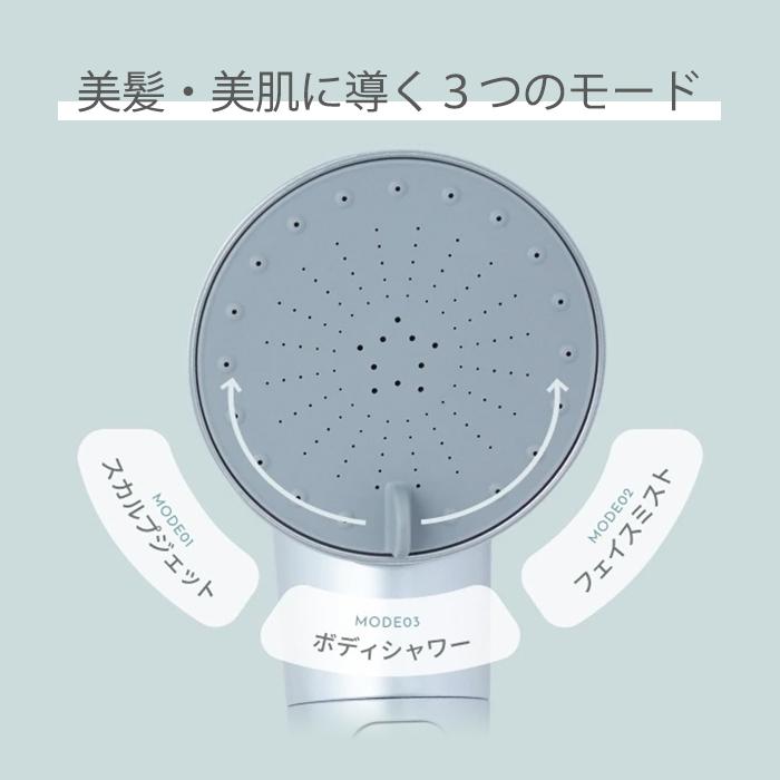 SALONIA サロニア ファインバブルクリア シャワーヘッド 節水 ウルトラ