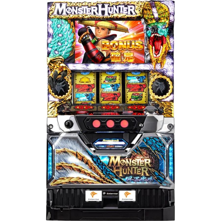 スロット実機 モンスターハンター 月下雷鳴