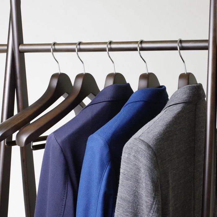 NAKATA HANGER（ナカタハンガー） SET-01/フェルトバー/木製メンズ