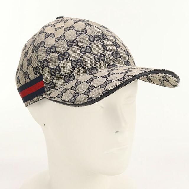 GUCCI（グッチ） 中古 キャップ メンズ ブランド GUCCI GGキャンバス