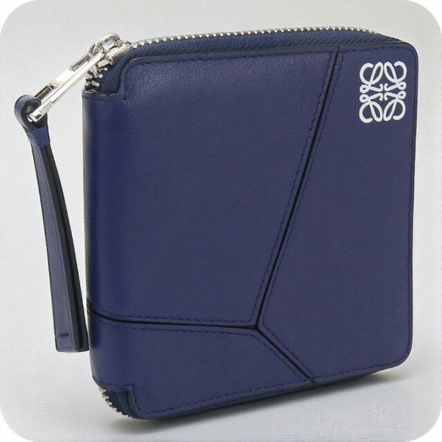 LOEWE（ロエベ） 中古 二折財布 メンズ ブランド パズル スモール