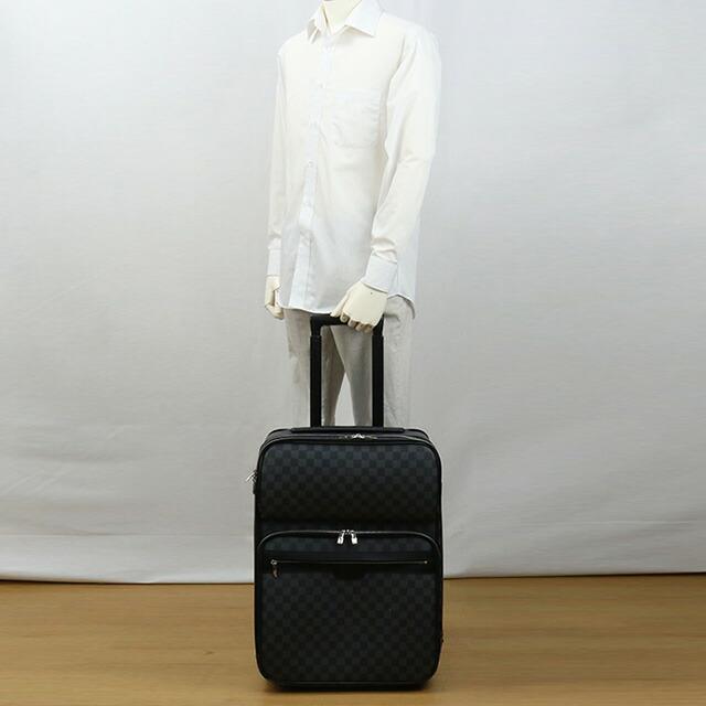 N2425 美品!! ルイヴィトン ダミエグラフィット ペガス55キャリー