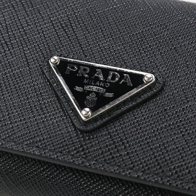 PRADA（プラダ） 中古 三つ折り財布 レディース ブランド サフィアーノ