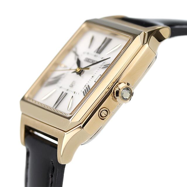 LUKIA セイコー ルキア ソーラー電波 腕時計 ブランド レディース 革