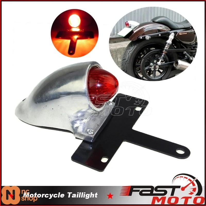 テールランプレトロビンテージハーレーチョッパー