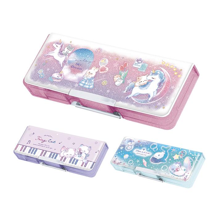 CRUX（クラックス） 筆箱 両面 コンパクト 新入学文具 [M便 1/2