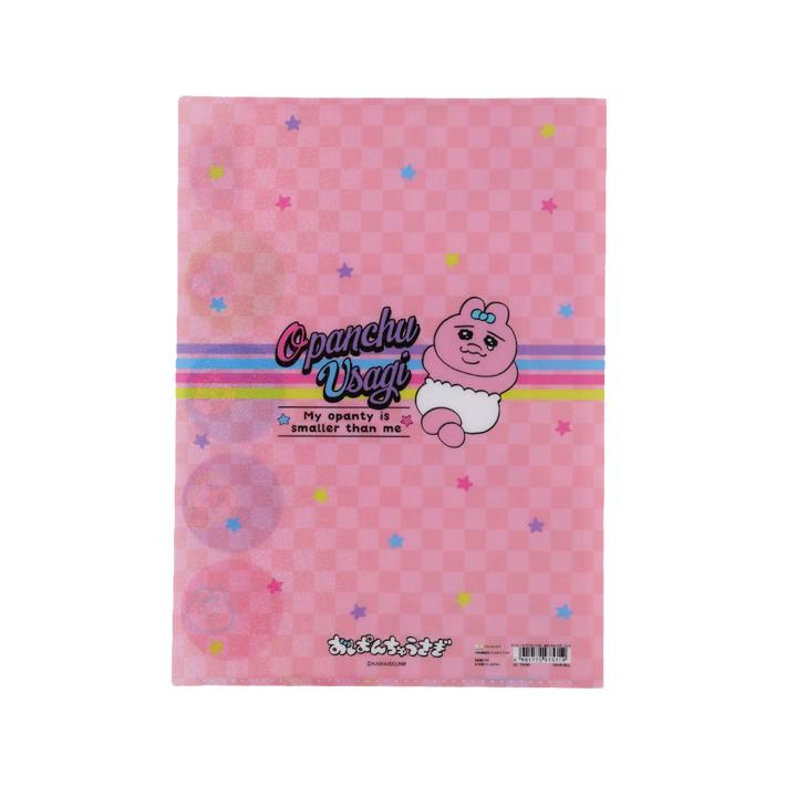 サンスター文具 おぱんちゅうさぎ ダイカットクリアファイル 5P A4