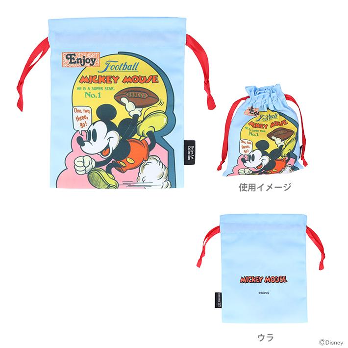 KEITAMARUYAMA 「Disney」print 巾着 ミッキーマウス 未使用】ケイタ