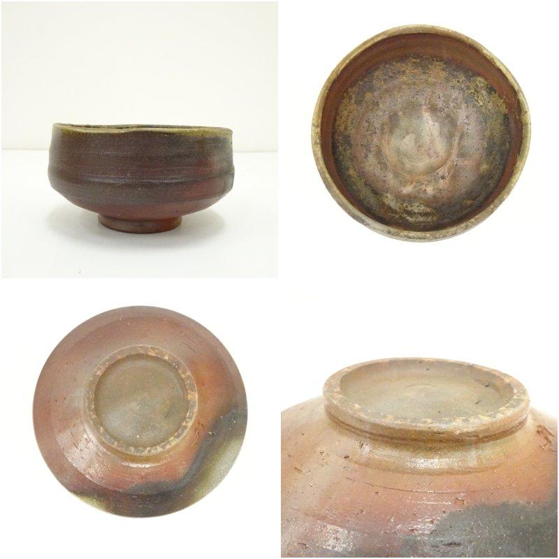 備前焼 川井明子造 茶碗（共箱） : 茶道具と掛軸のショップつなぐ