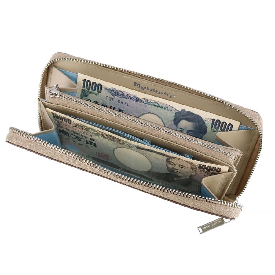Manhattaner's（マンハッタナーズ） 最大P+16% 財布 長財布 ラウンド