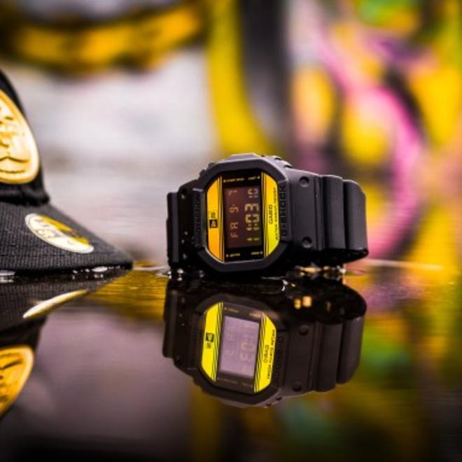 G-SHOCK CASIO DW-5600NE-1 NEWERA コラボレーション 限定モデル G